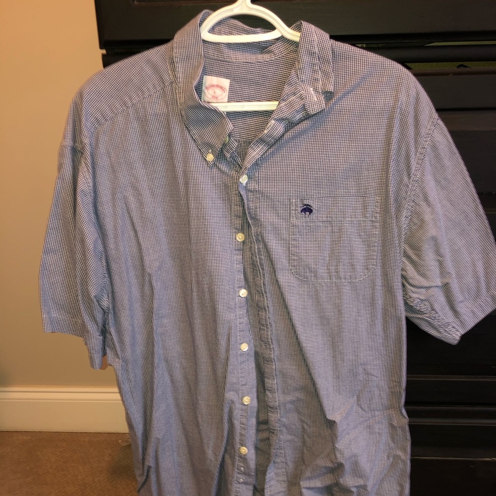 Brooks brothers short sleeve button down
